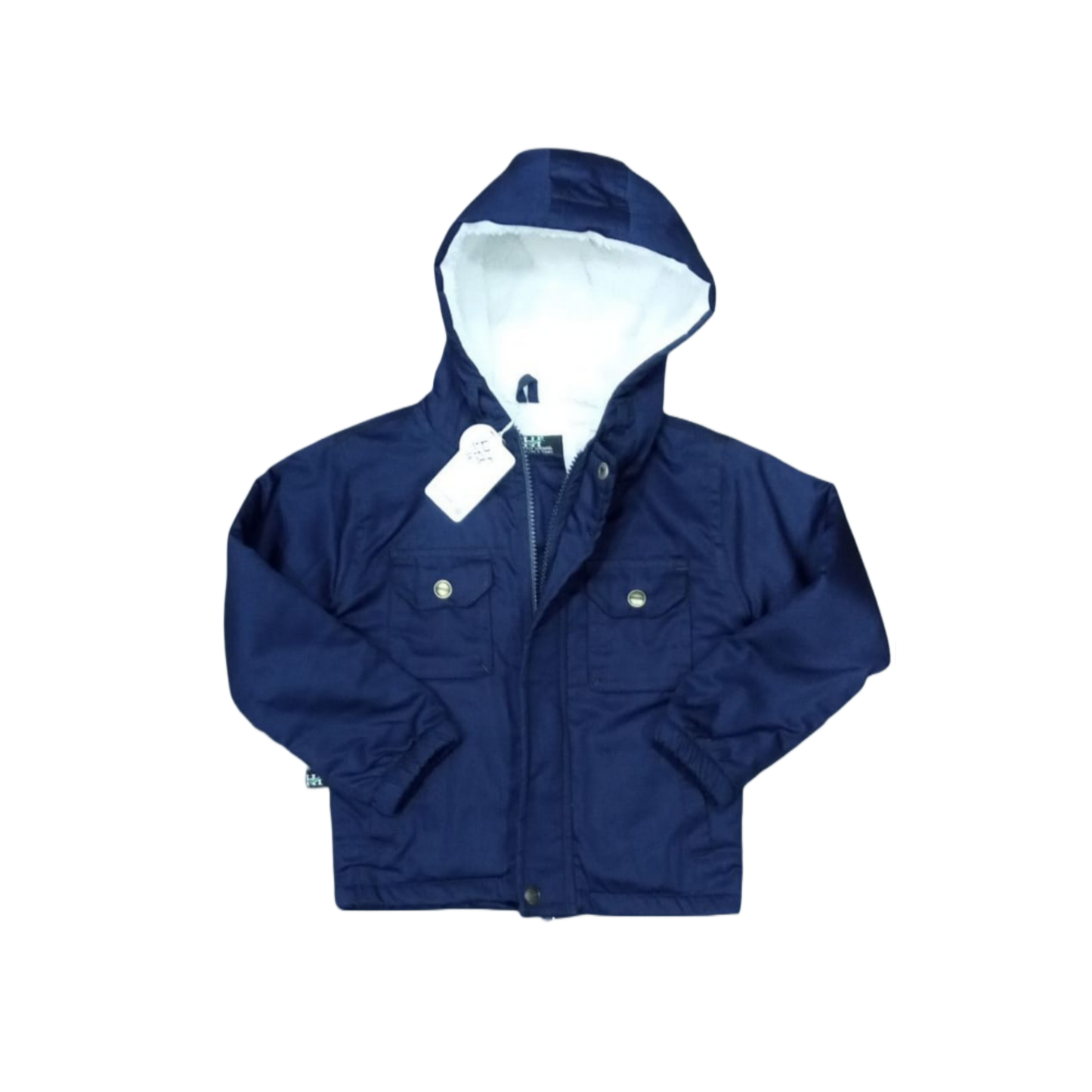 Boys & Girls Jacket Hoodie with Polar Fleece Fabric inside and Sherpa Fabric Hood