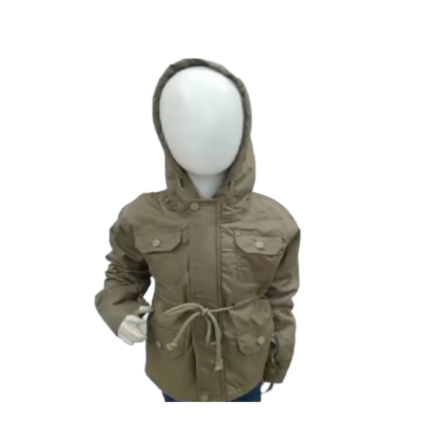 Boys & Girls Jacket Hoodie with Polar Fleece Fabric inside and Sherpa Fabric Hood