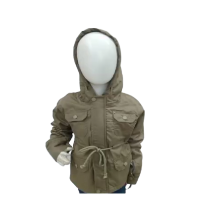 Boys & Girls Jacket Hoodie with Polar Fleece Fabric inside and Sherpa Fabric Hood